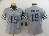 Women Nike Cowboys 19 Amari Cooper Gray Inverted Legend Limited Jersey,baseball caps,new era cap wholesale,wholesale hats